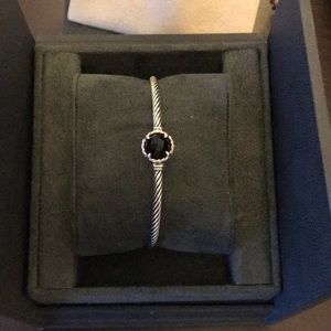 David Yurman Chatelaine Bracelet with Black Onyx
